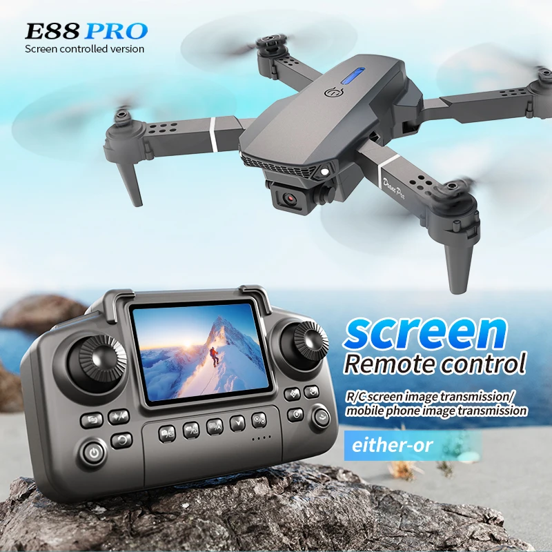 Professional E88 PRO Drone wit - đánh giá và giá Drone Kit Professional